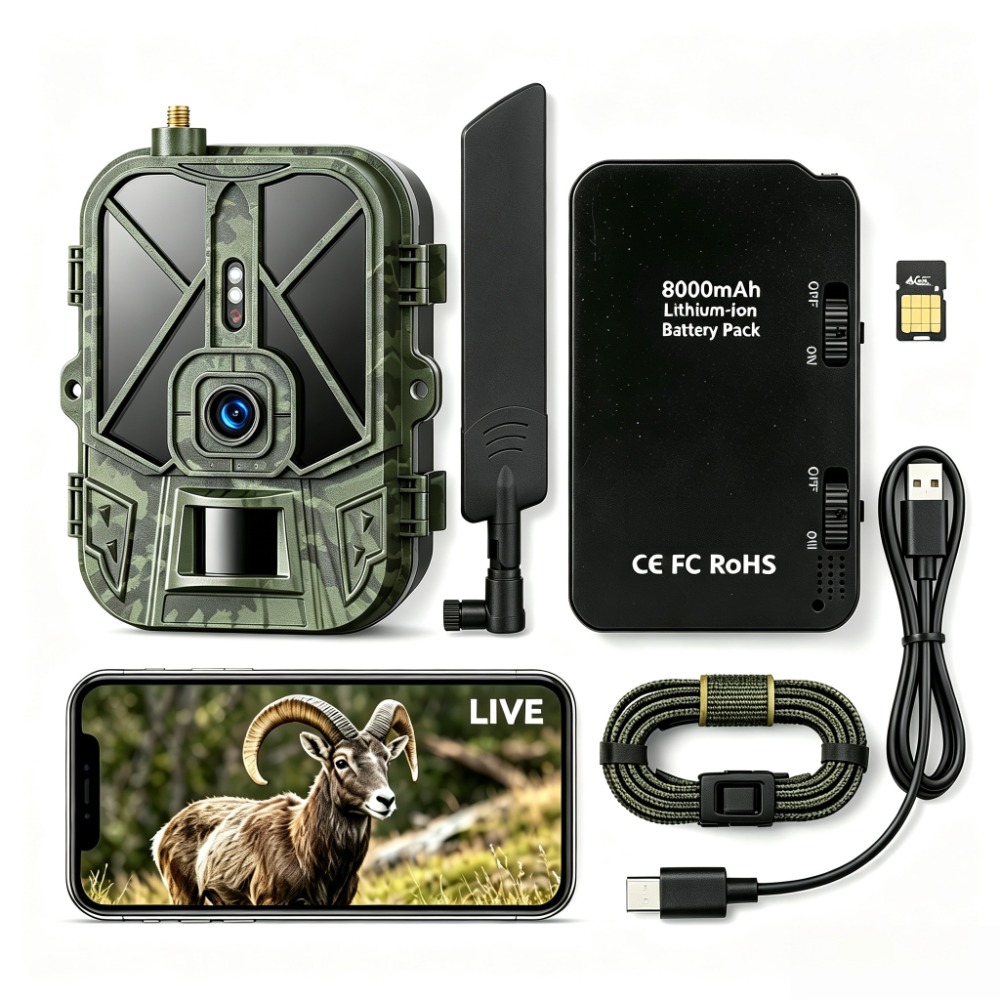 Hunting Outdoor Shows - Outdoor 4G 120MP 4K Live Show