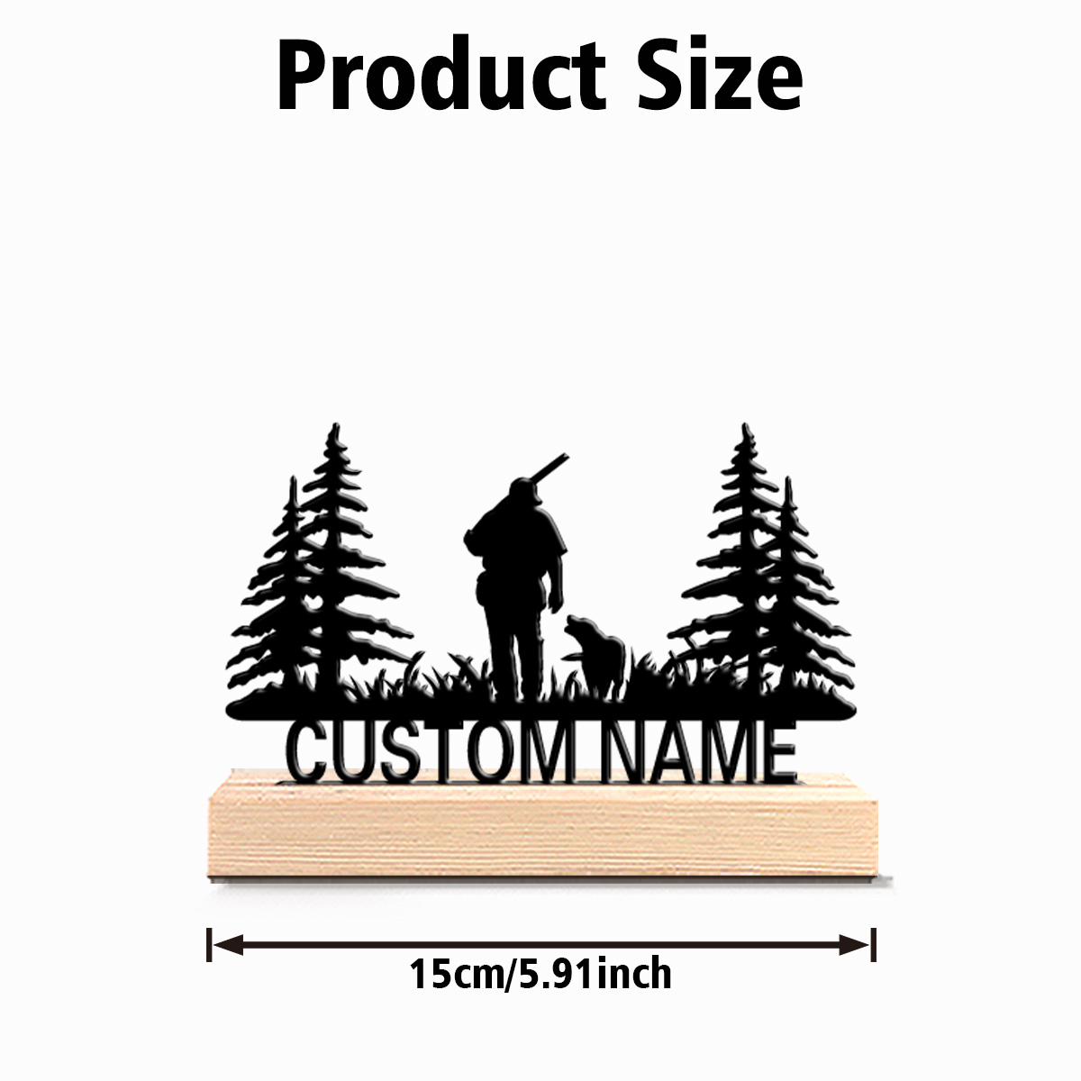 1pc Fashion ersonalized Custom - огляд і ціна Hunting Outdoor Christmas Decorations