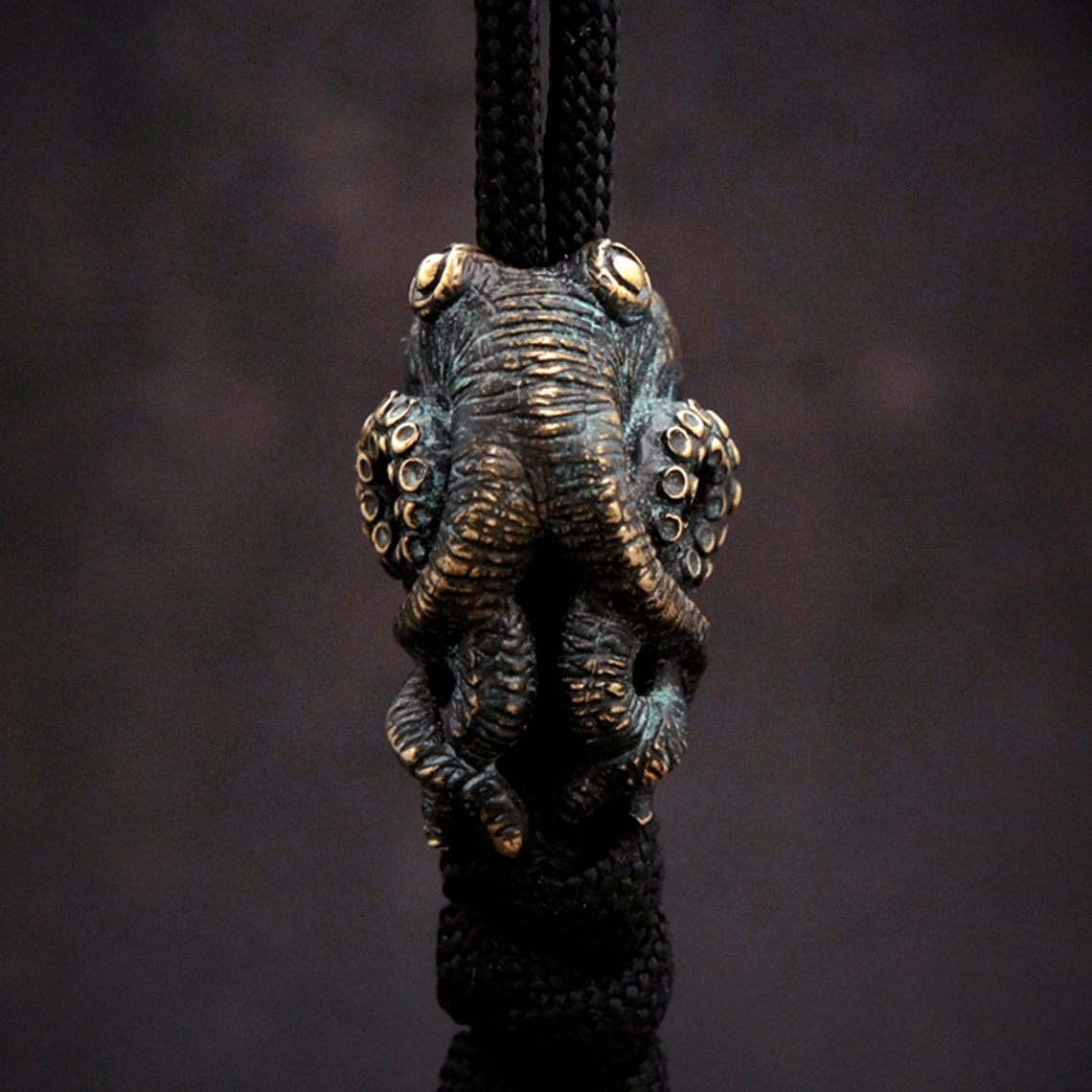 Octopus Brass Knife Beads Outd - огляд і ціна Paracord Survival Bracelet