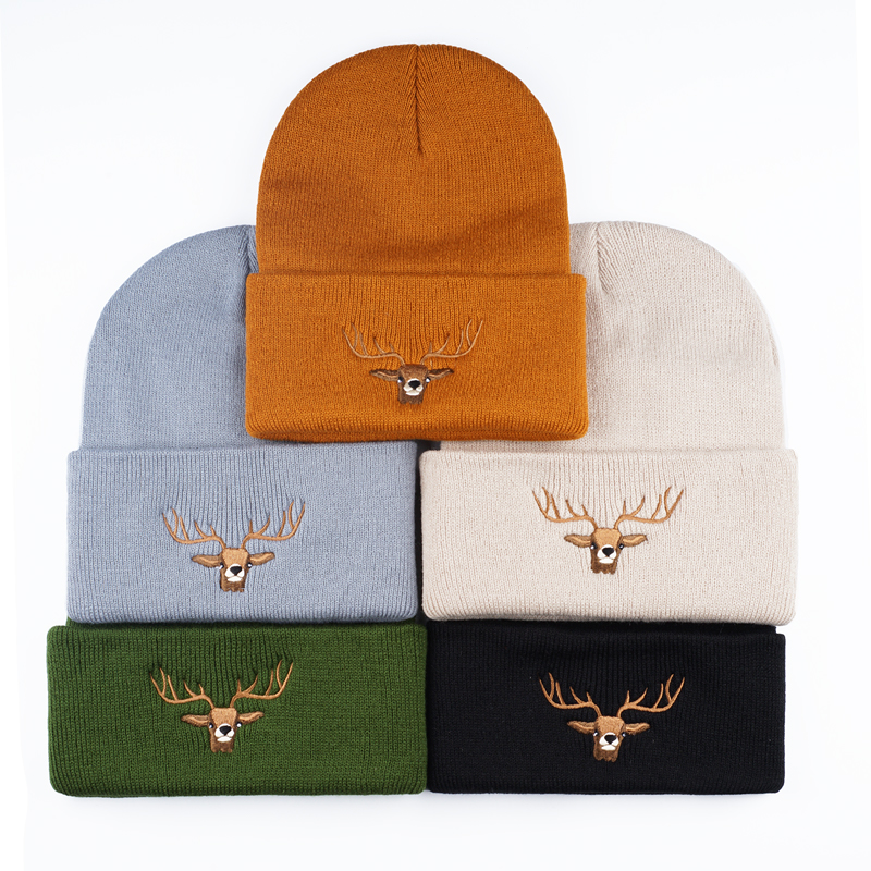 Deer Head Elk Embroidered Adul - огляд і ціна Hunting Outdoor Christmas Decorations