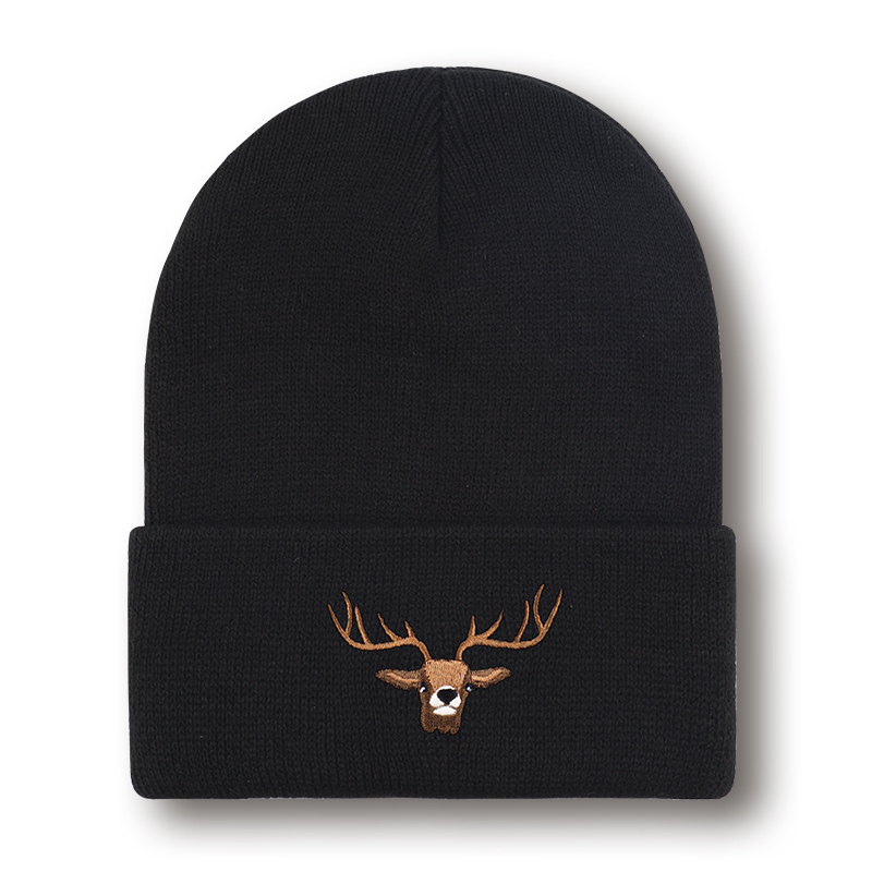 Deer Head Elk Embroidered Adul - огляд і ціна Hunting Outdoor Christmas Decorations
