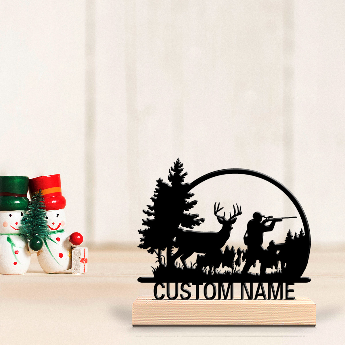 1pc Fashion ersonalized Custom - огляд і ціна Hunting Outdoor Christmas Decorations