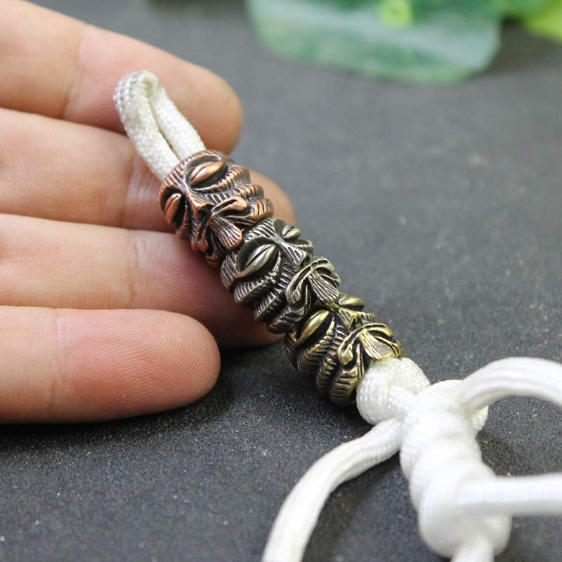 Mayan Totem Meditator Brass ED - огляд і ціна Paracord Survival Bracelet