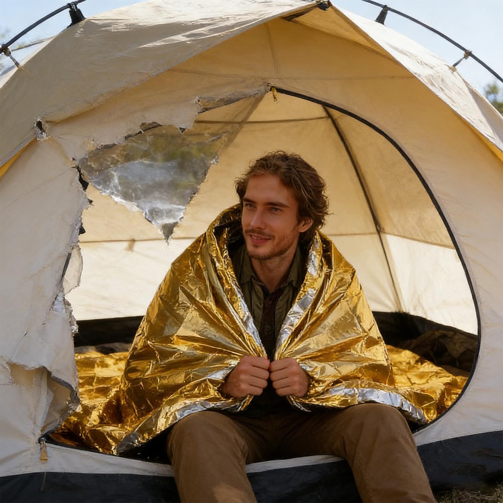 Survival Blankets Reflective F - огляд і ціна Outdoor Hunting Blanket