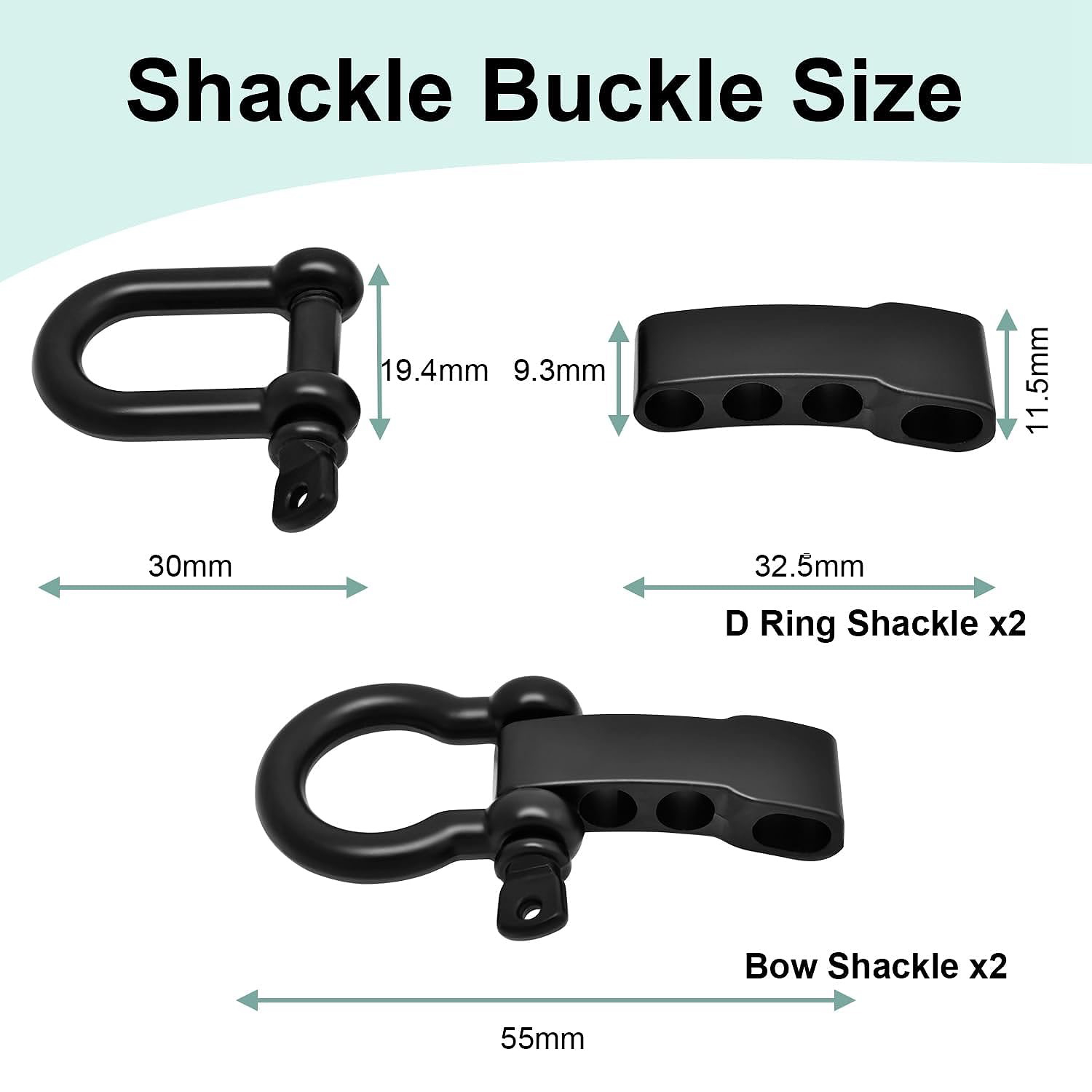 4/10Pcs Paracord Bracelet Buck - огляд і ціна Paracord Survival Bracelet