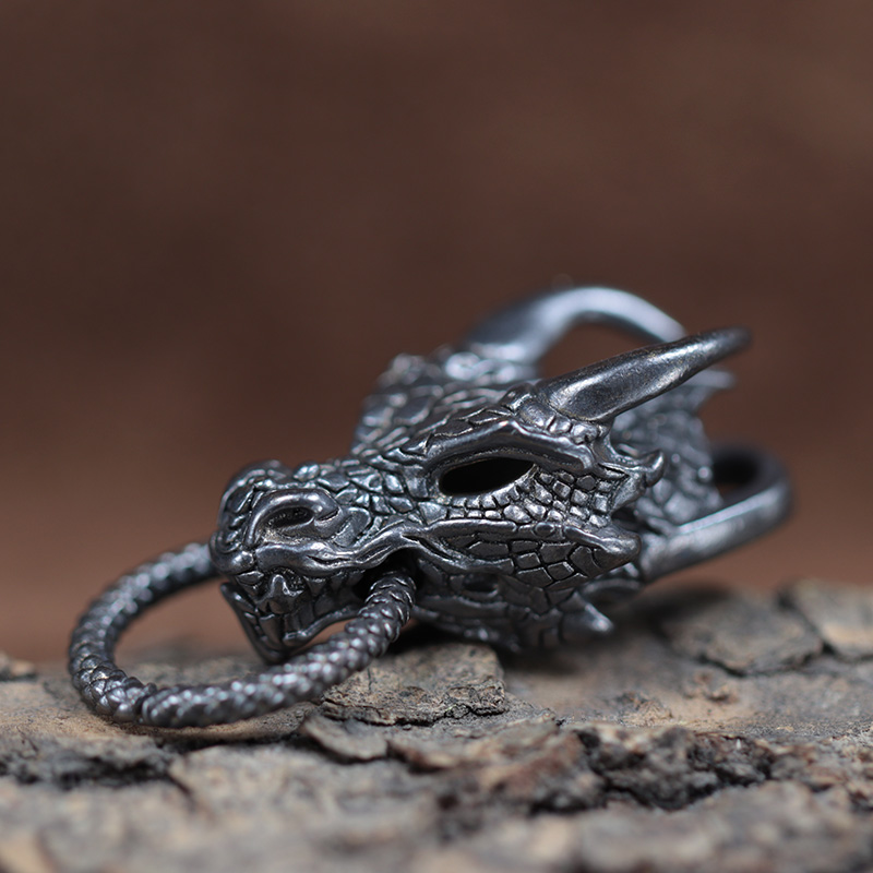 Dragon Head Brass Buckle EDC O - огляд і ціна Paracord Survival Bracelet